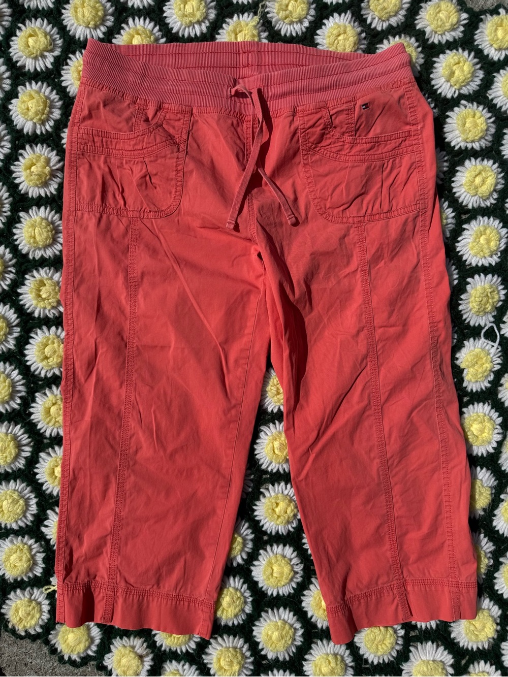 Tommy Hilfiger Coral Drawstring Capris